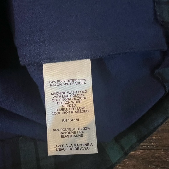 NWT Vineyard Vines Size 4 Plaid Mini Skirt Wool Blend - Picture 7 of 8